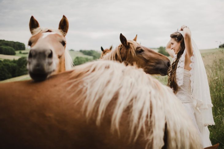 1 Titelbild Hochzeitsfotos mit Pferden 2 - Alexandra & Thomas