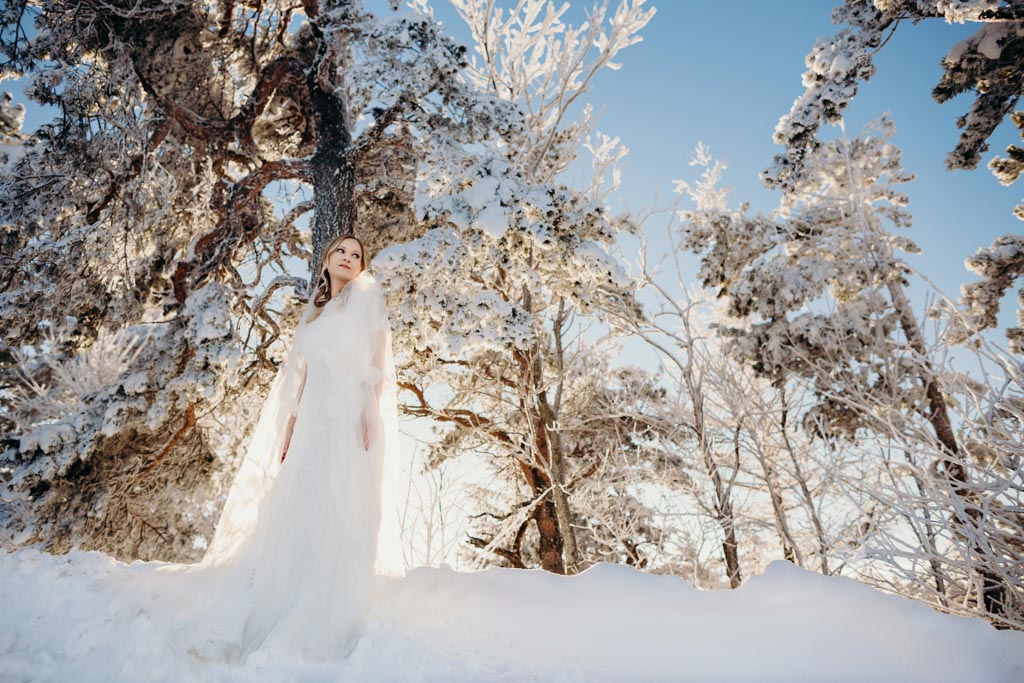 TrashTheDress Karin 013 - After Wedding Shooting im Schnee