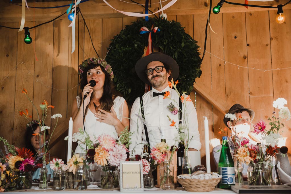 Boho Hochzeit boho hochzeit brautpaar rede - Boho Hochzeit