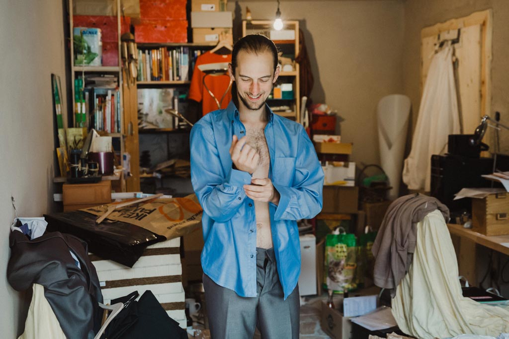 Waldhochzeit braeutigam vorbereitung waldhochzeit - Waldhochzeit
