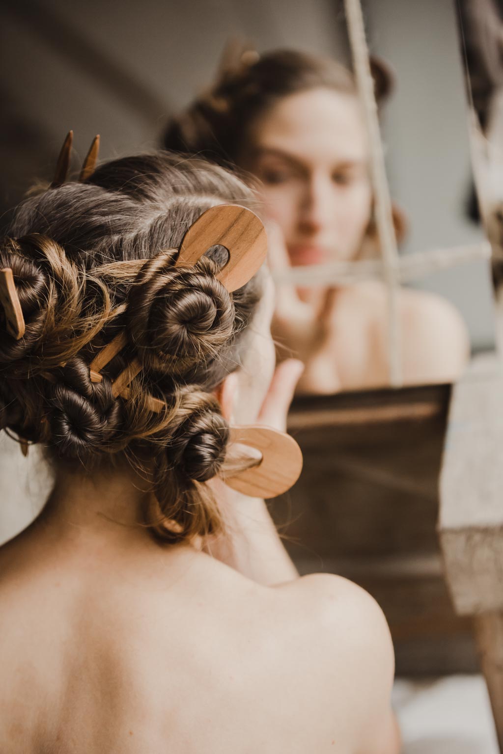 Waldhochzeit brautvorbereitung detail waldhochzeit - Waldhochzeit