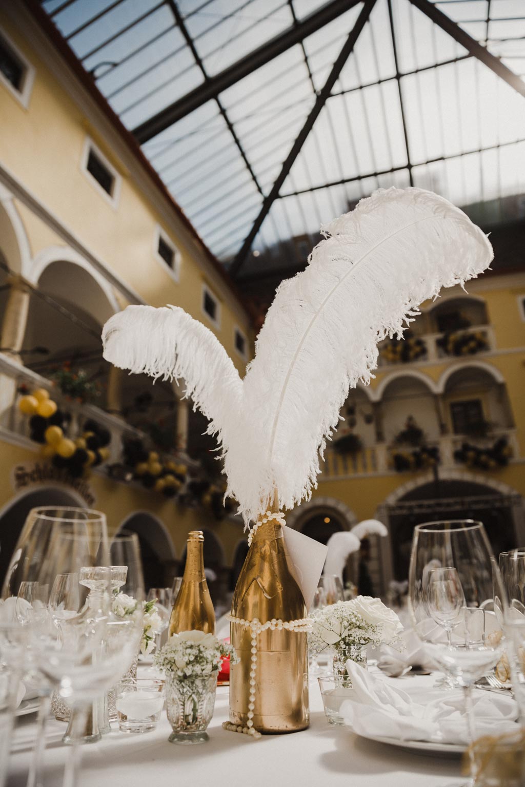 Vintage Hochzeit festtafel detail vintage hochzeit - Vintage Hochzeit