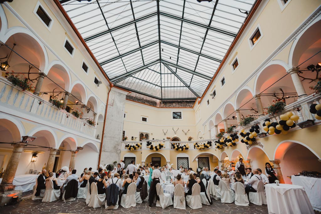 Vintage Hochzeit festtafel schloss weikersdorf vintage hochzeit - Vintage Hochzeit