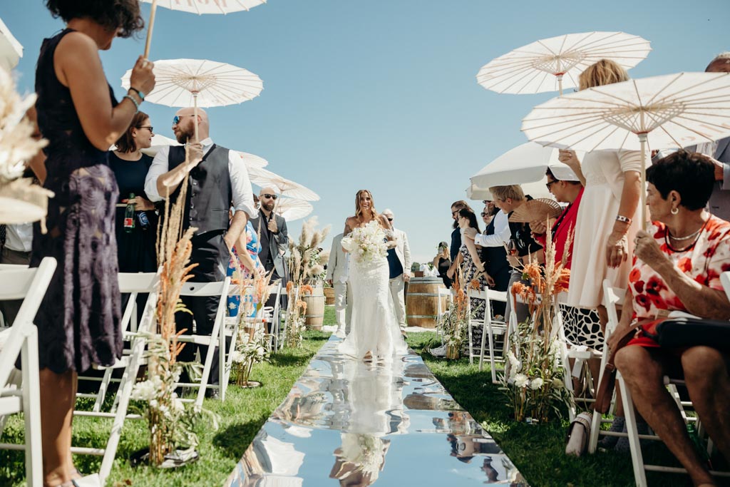 Hochzeit Weingut hochzeit weingut einzug braut - Hochzeit Weingut