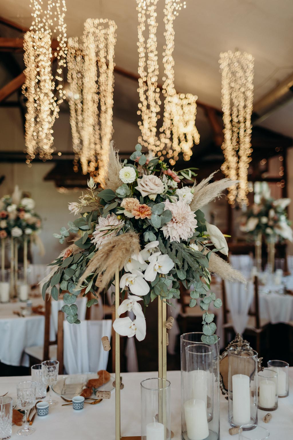 Hochzeit Weingut hochzeit weingut festtafel detail - Hochzeit Weingut