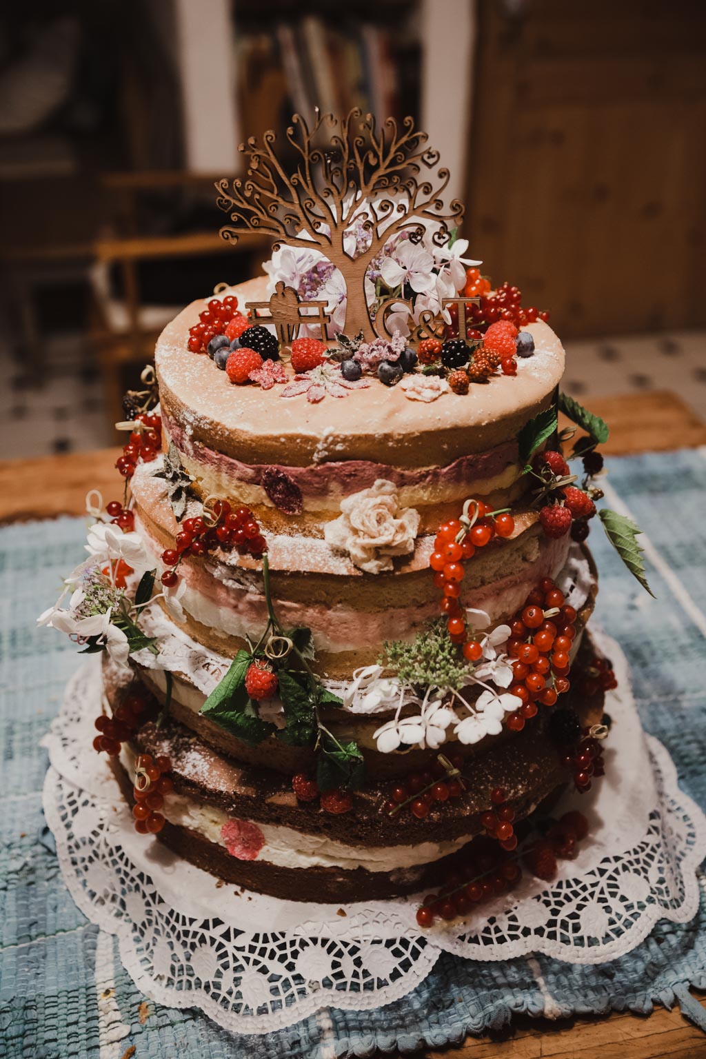 Boho Hochzeit hochzeitstorte beeren boho hochzeit - Boho Hochzeit