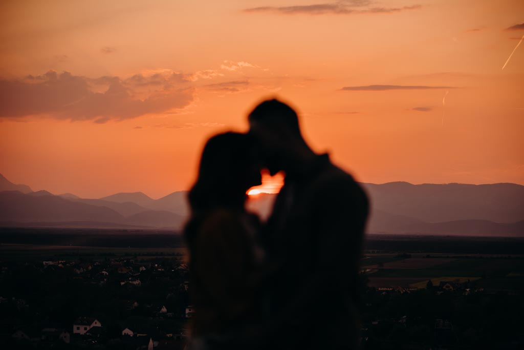 Paar Fotoshooting paar fotoshooting bei sonnenuntergang - Paar Fotoshooting