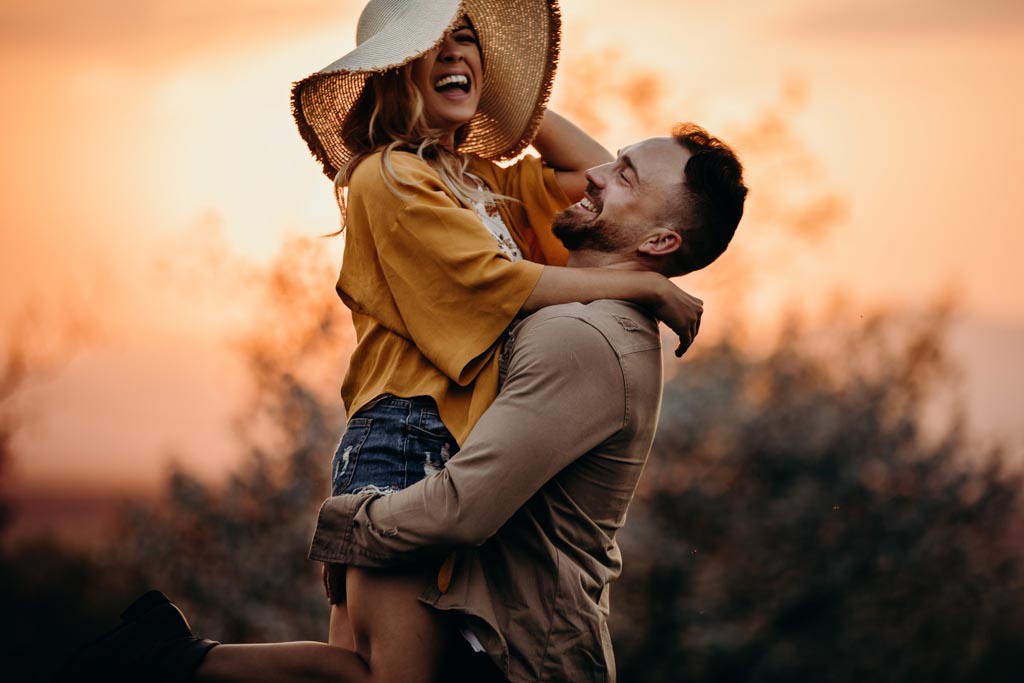 Paar Fotoshooting paarfotos fotoshooting bei sonnenuntergang - Paar Fotoshooting