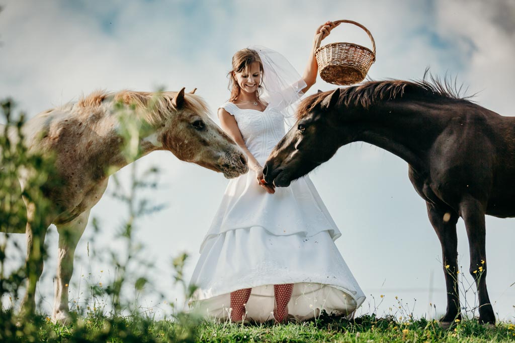 Trash the Dress trash the dress mit pferden - Trash the Dress