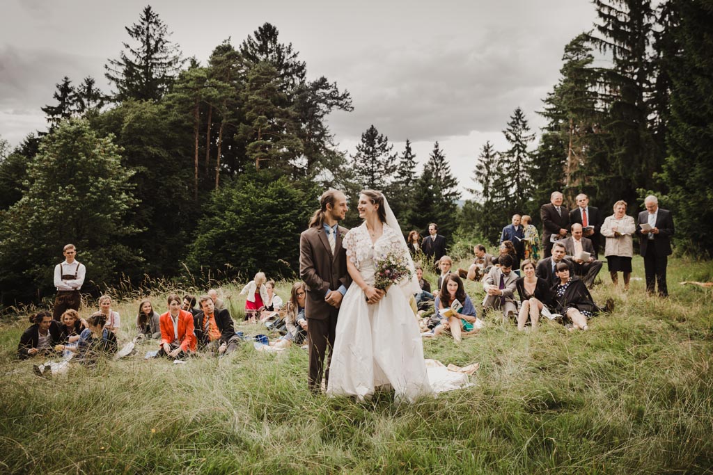 Waldhochzeit waldhochzeit auf lichtung - Waldhochzeit