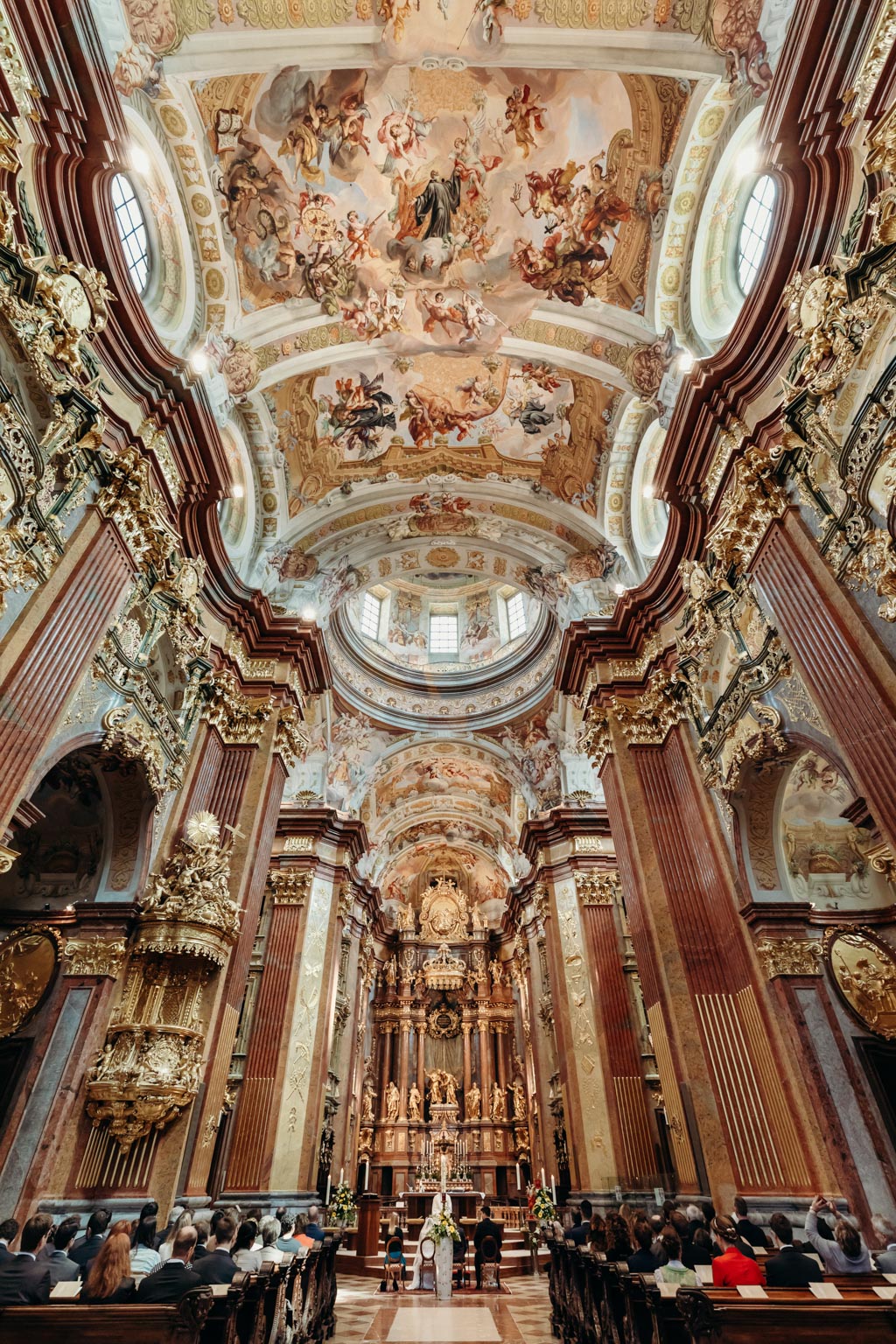 Hochzeit Kirche 034 Stiftskirche Melk - Hochzeit Kirche